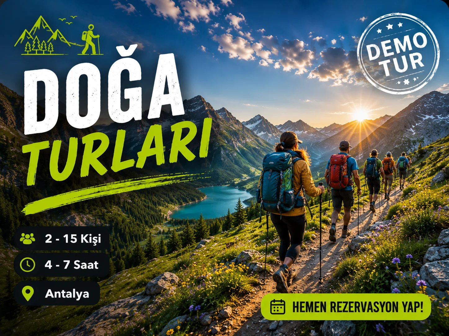 Likya Yolu doğa yürüyüşü