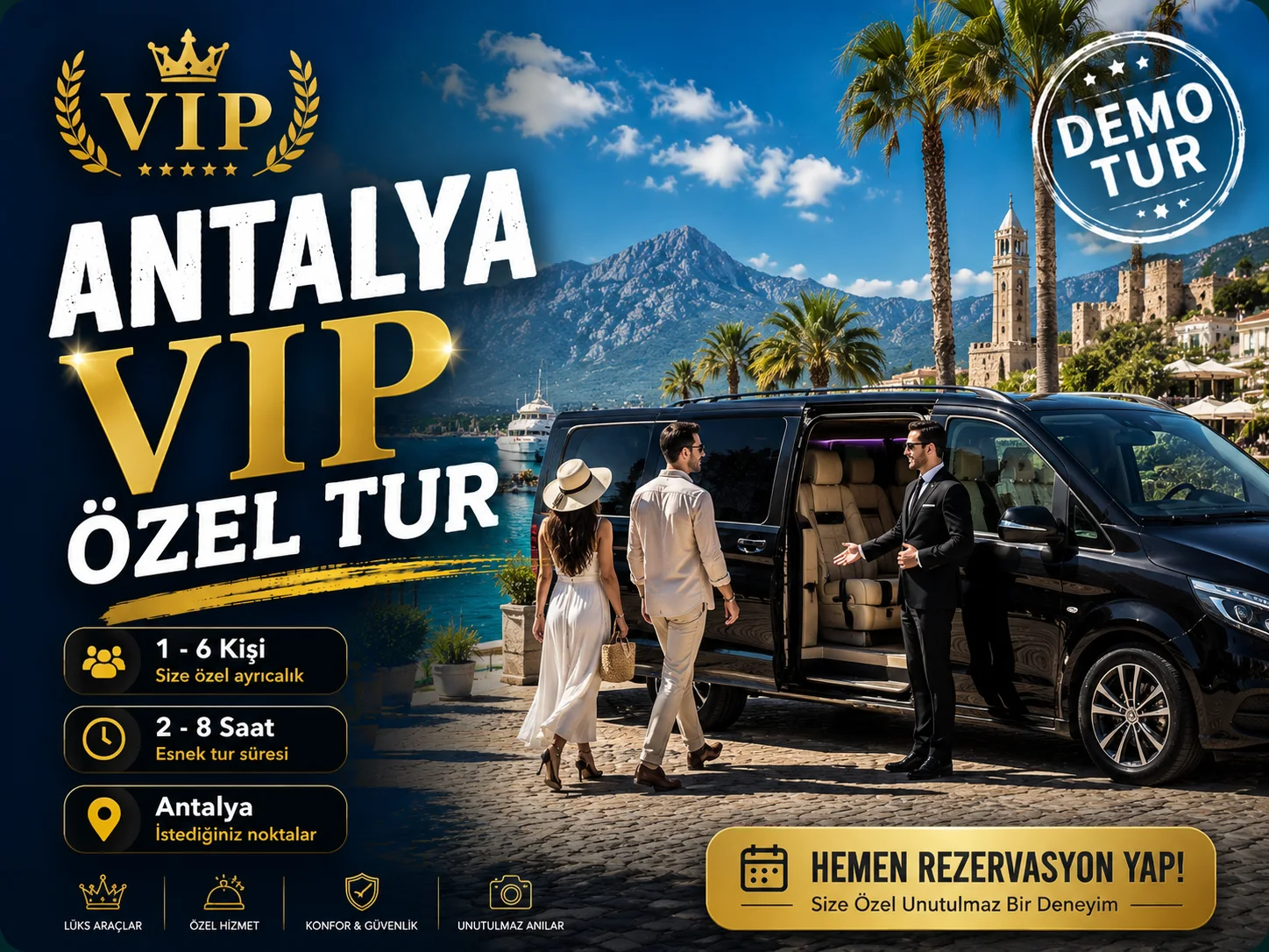 Antalya VIP özel tur